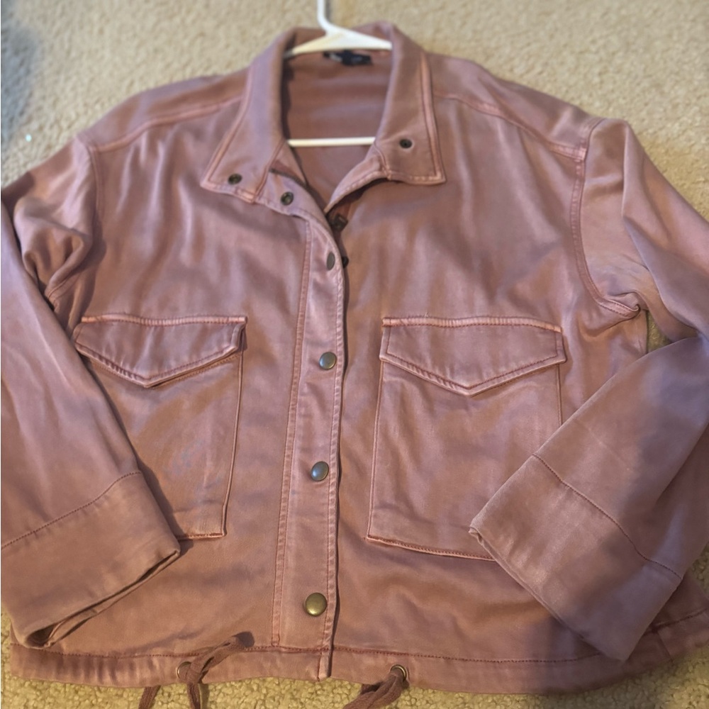 Splendid Blush Utility Jacket - Picture 3 of 3
